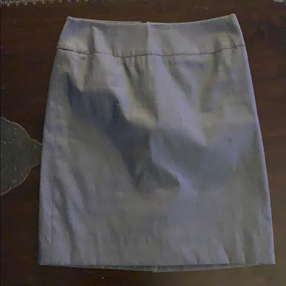 Talbots petite flat front skirt